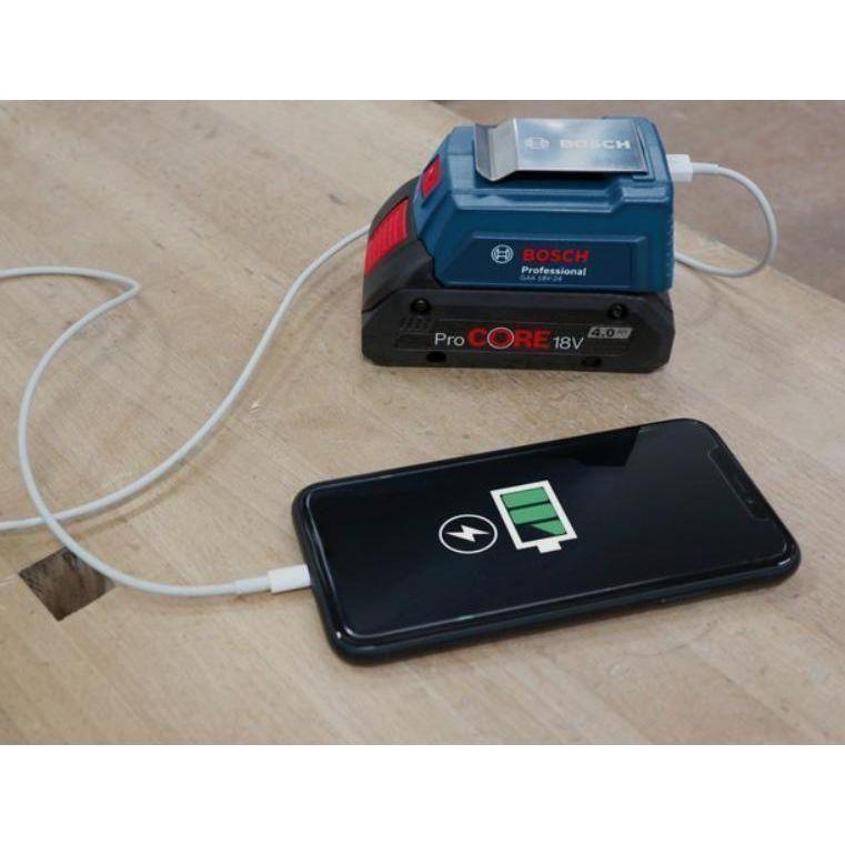 Bosch GAA 18V-24 USB Power Source Adapter for Battery Secondary image