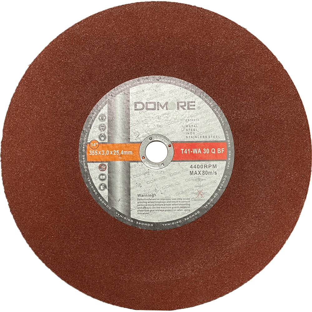 Domore Cut off Wheel 14" (T41-WA 30 QBF) - KHM Megatools Corp.