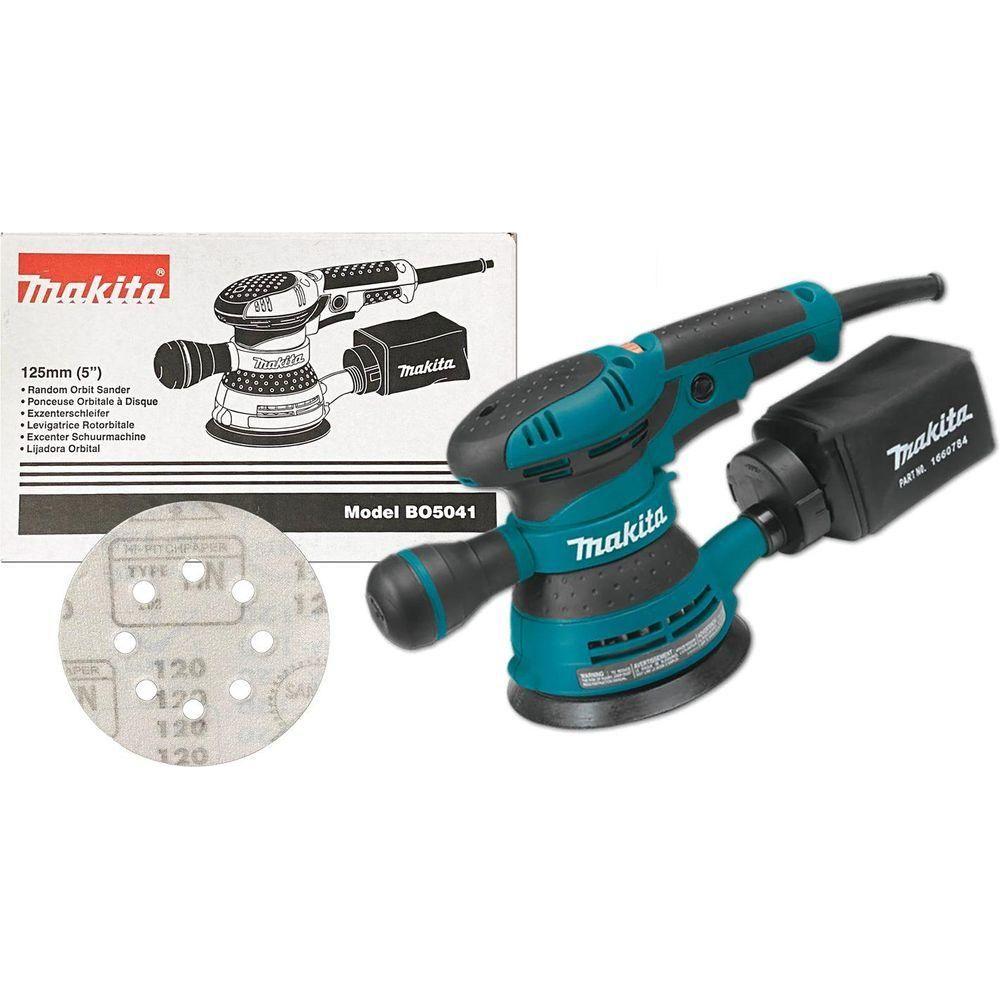 Makita BO5041 Random Orbit Sander 5" 300W - KHM Megatools Corp.