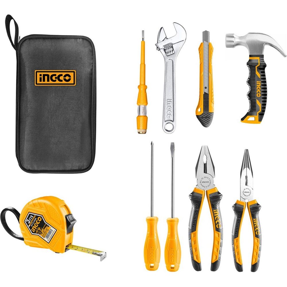 Ingco HKTH10809 9pcs Hand Tools Set
