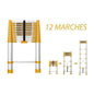 Ingco Telescopic Ladder - KHM Megatools Corp.