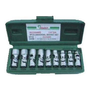 Hans 262209MB 1/4" Drive 9pcs Universal Joint Socket Wrench Set | Hans by KHM Megatools Corp.