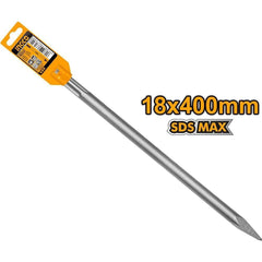 Ingco DBC0214001 SDS MAX Pointed Chisel 18X400mm - KHM Megatools Corp.