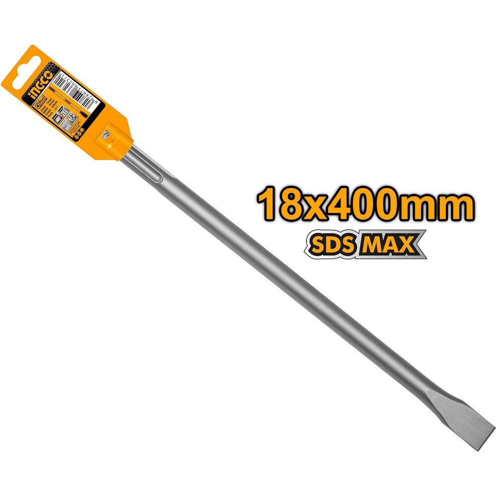 Ingco DBC0224001 SDS MAX Flat Chisel 18X400mm