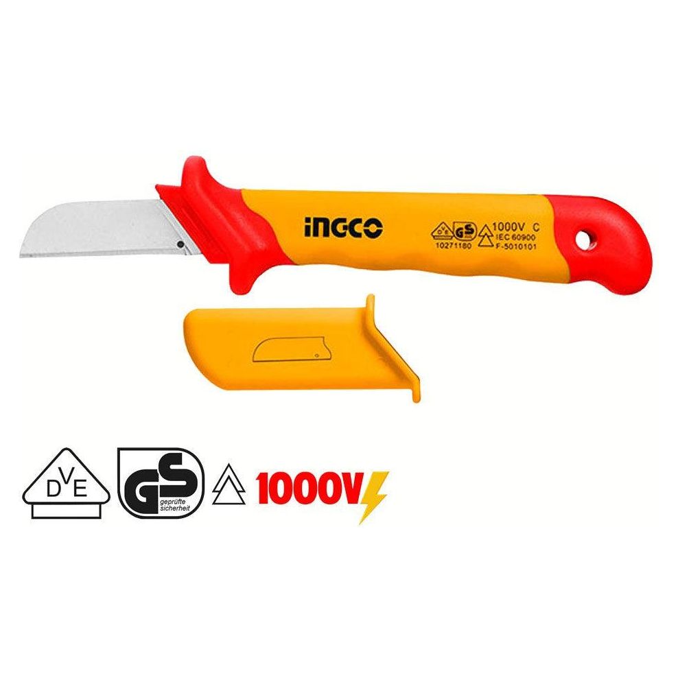 Ingco HICK1801 Insulated Cable Cutter Knife 50 x 180mm - KHM Megatools Corp.