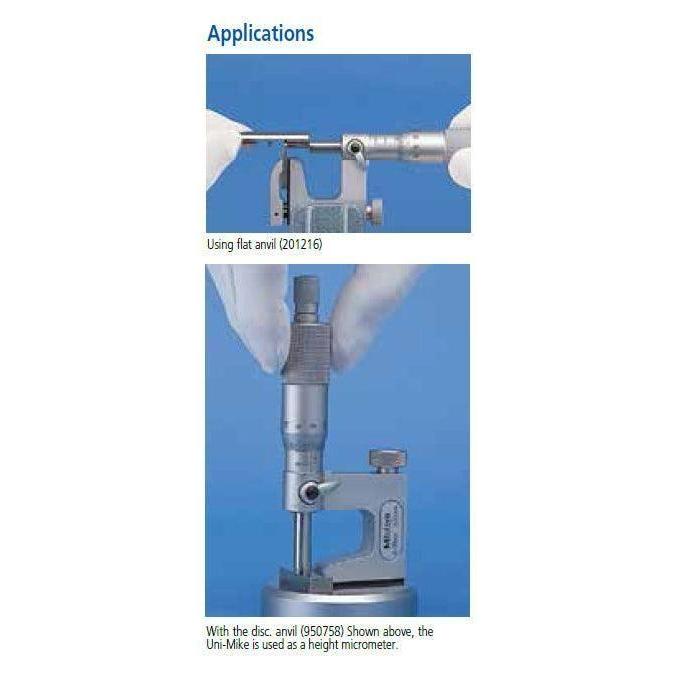 Mitutoyo "Uni-Mike" Uni Micrometer, Series 117, (interchangeable anvil) | Mitutoyo by KHM Megatools Corp.