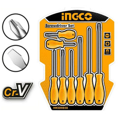 Ingco HKSD0858 8pcs Screwdriver Set - KHM Megatools Corp.