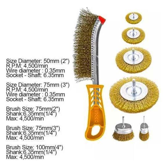 Simply buy Wire hand scratch brush, smooth steel wire 0.35 mm 2