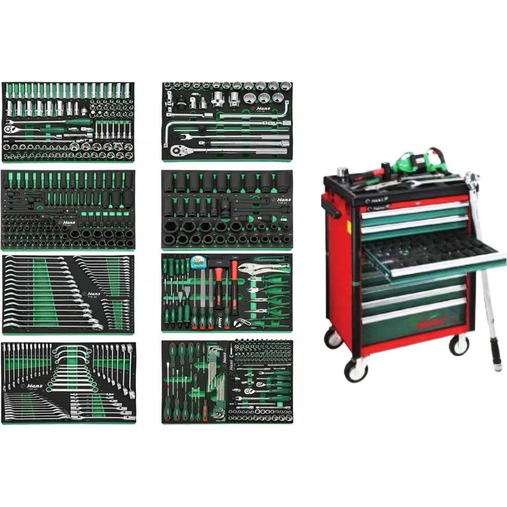 Hans GTT-520 Automotive Tools With Cabinet (520 pcs) | Hans by KHM Megatools Corp.