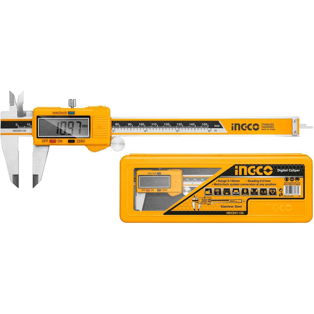 Ingco HDCD01150 Digital Caliper 150mm - KHM Megatools Corp.