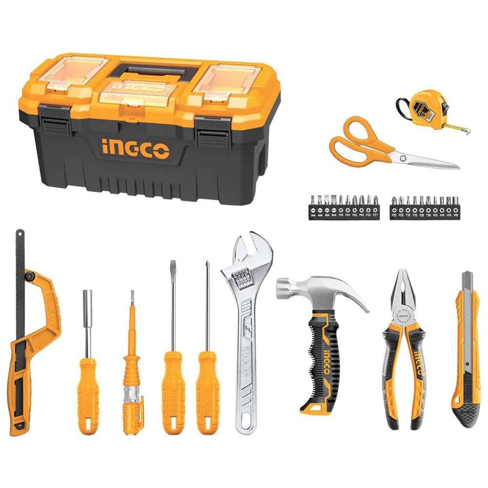Ingco HKTHP10321 32pcs Hand Tools Set with Tool Box