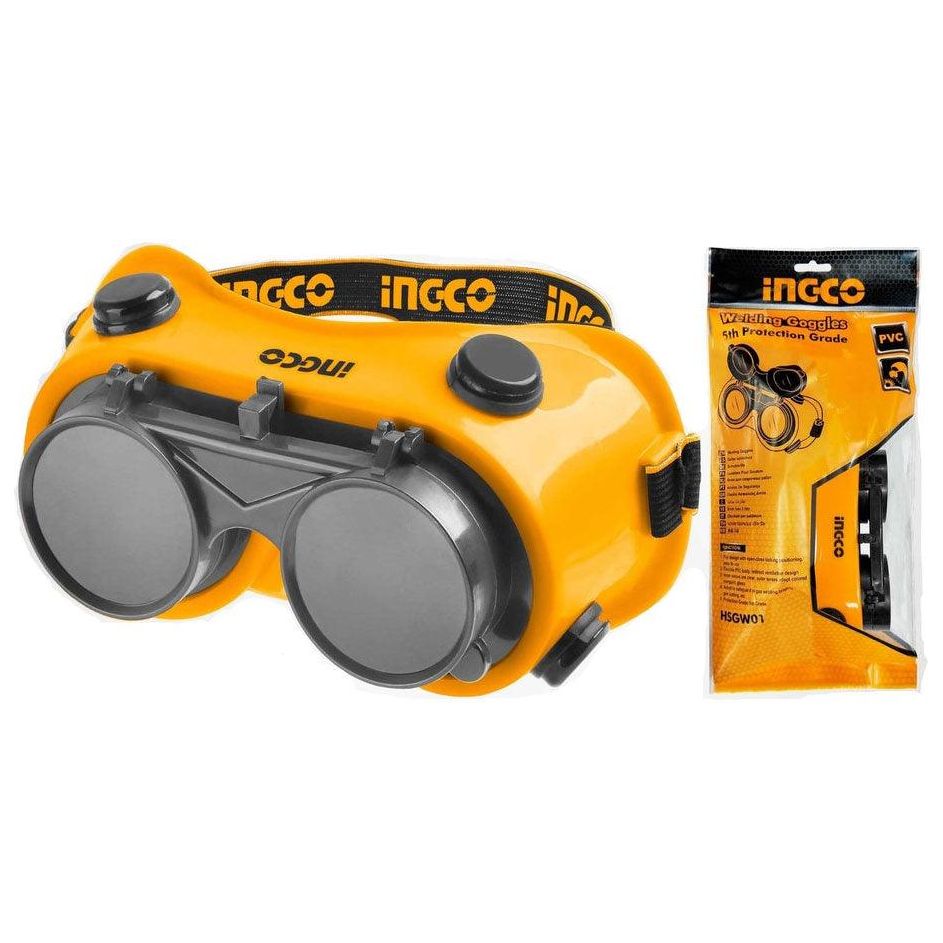 Ingco HSGW01 Welding Goggles (PVC Body)
