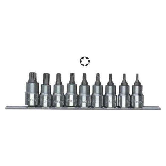 Hans 46024-9C/8C 1/2" Drive 9pcs Torx Bit Socket Wrench Set | Hans by KHM Megatools Corp. Main image