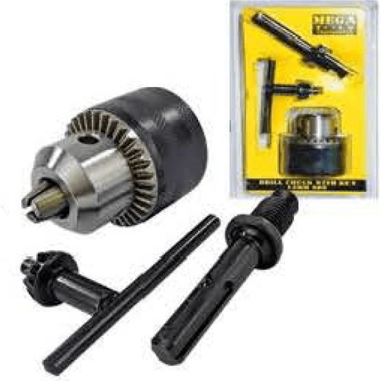 Megatools DC133 SDS-plus Adapter with Drill Chuck - KHM Megatools Corp.