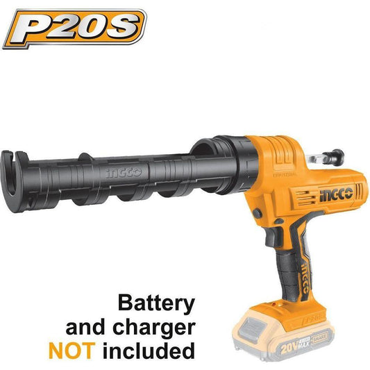 Ingco CCGLI2001 20V Cordless Li-Ion Caulking Gun 20V - KHM Megatools Corp.
