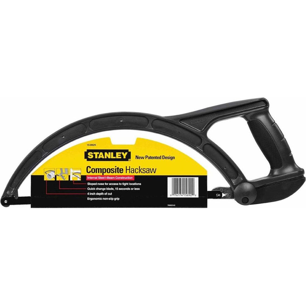 Stanley 15-892 Composite Hacksaw Frame | Stanley by KHM Megatools Corp.