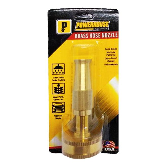 Powerhouse Brass Hose Nozzle | Powerhouse by KHM Megatools Corp.
