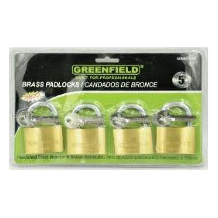 Greenfield Brass Padlock Set Pack - KHM Megatools Corp.