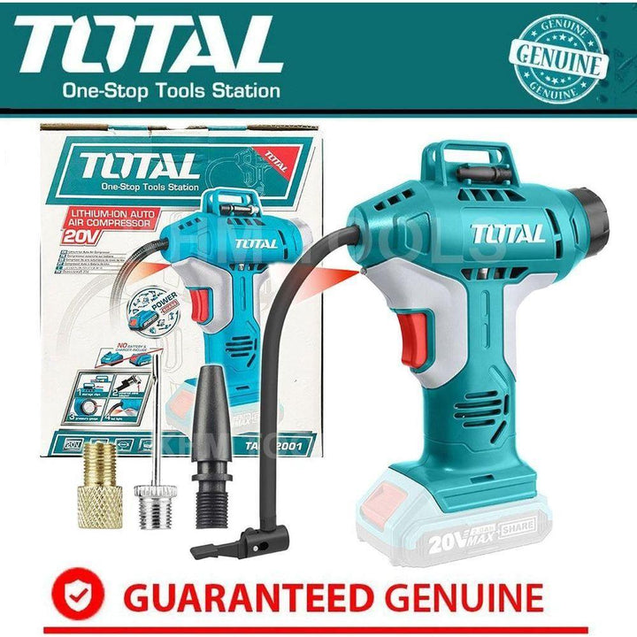 Total TACLI2001 20V Cordless Inflator (150 psi) [Bare] – KHM Megatools ...