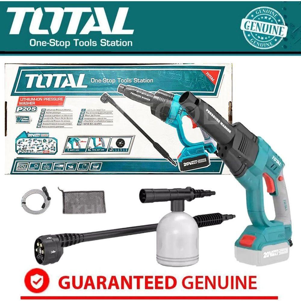 Total TPWLI20084 20V Cordless Pressure Washer | Total by KHM Megatools Corp.