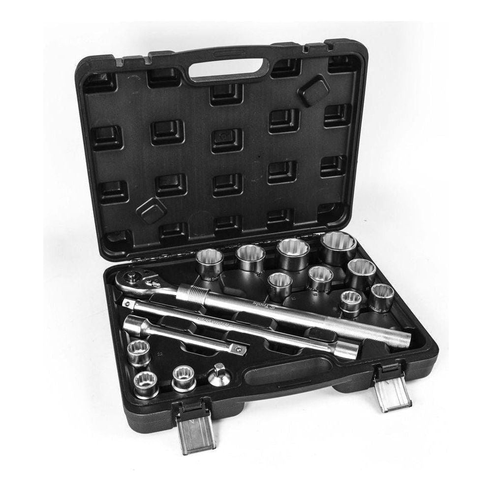 Stanley 89-133 3/4" Drive Socket Wrench Set 19pcs 12pts (7/8-2") - KHM Megatools Corp.