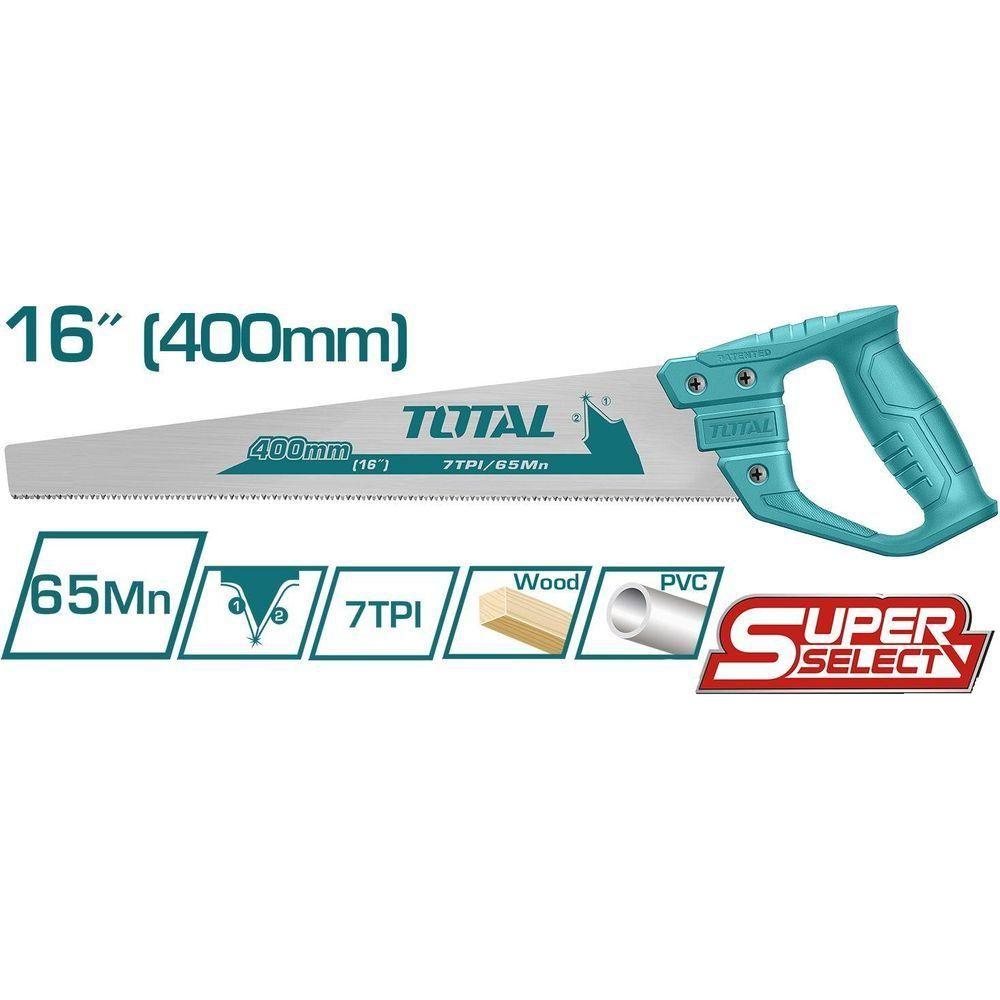 Total THT551663D Hand Saw 16" | Total by KHM Megatools Corp.