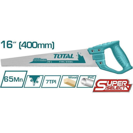 Total THT551663D Hand Saw 16" | Total by KHM Megatools Corp.