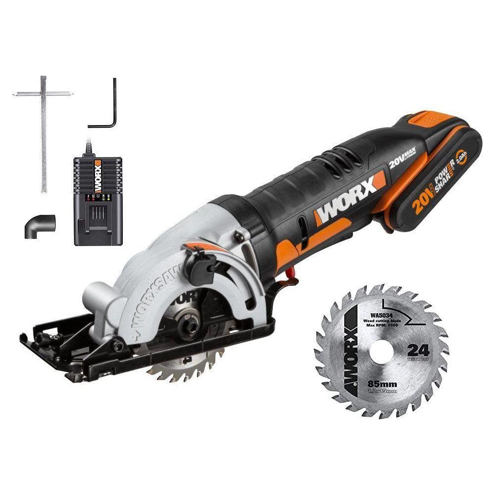Worx WX527 20V Cordless Circular Saw 85mm | Worx by KHM Megatools Corp. Main image