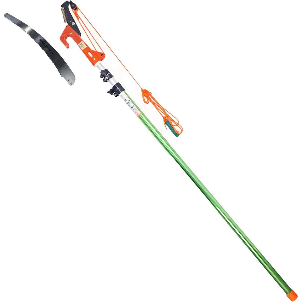 Butterfly #539 Tree Pruner / Trimmer With Pole | Butterfly by KHM Megatools Corp.