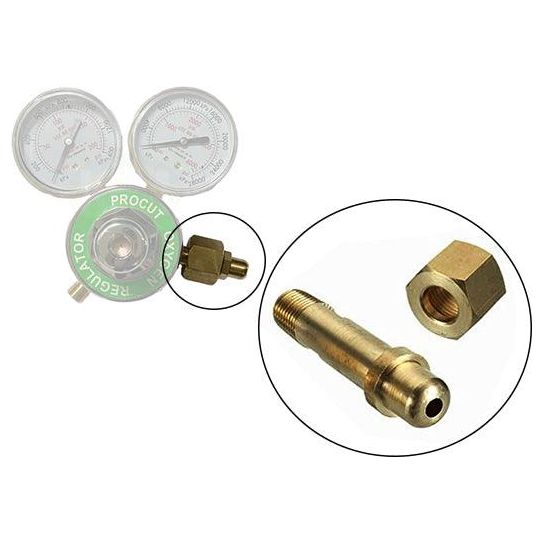 Procut Oxygen Tank Nut / Tail Piece  for Cutting & Welding Outfit