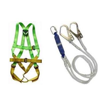 OSK TE5121 Full Body Safety Harness with Shock Absorber & 2pcs Big Hook
