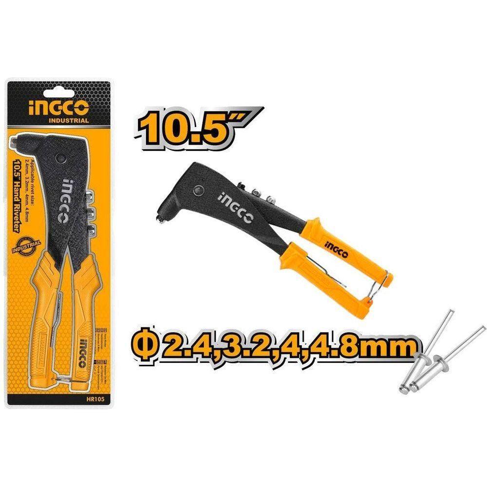Ingco HR105 Hand Riveter 4-Nose – KHM Megatools Corp.