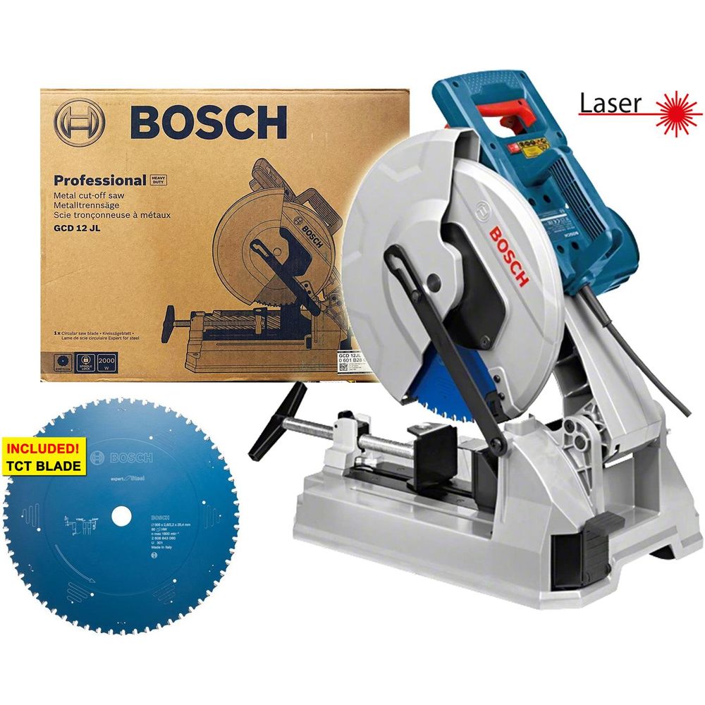 Bosch GCD 12 JL TCT Dry Cut off Saw / Machine 12" 2000W