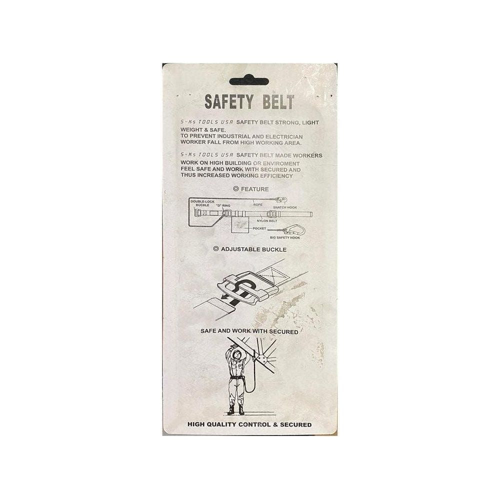 S-Ks Tools H-27 Industrial Safety Belt Harness