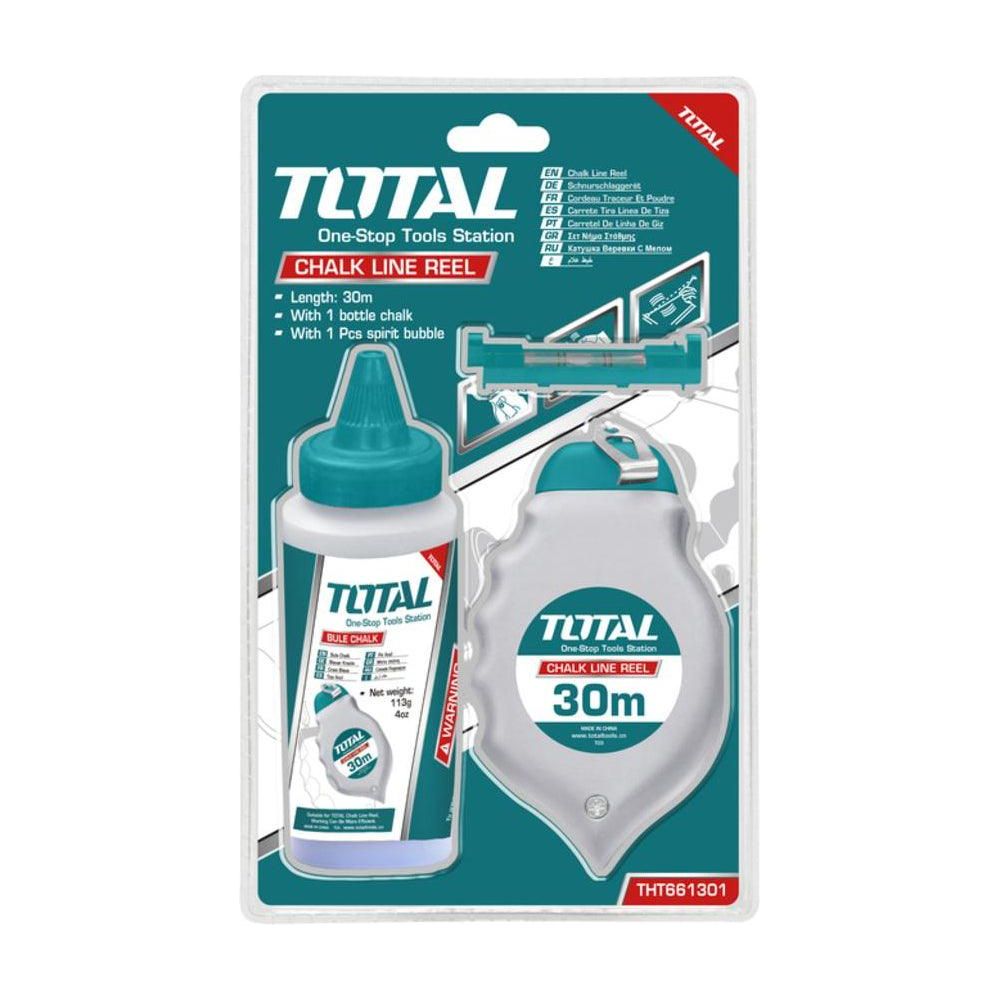 Total THT661301 Chalk Line Level Reel Set | Total by KHM Megatools Corp.