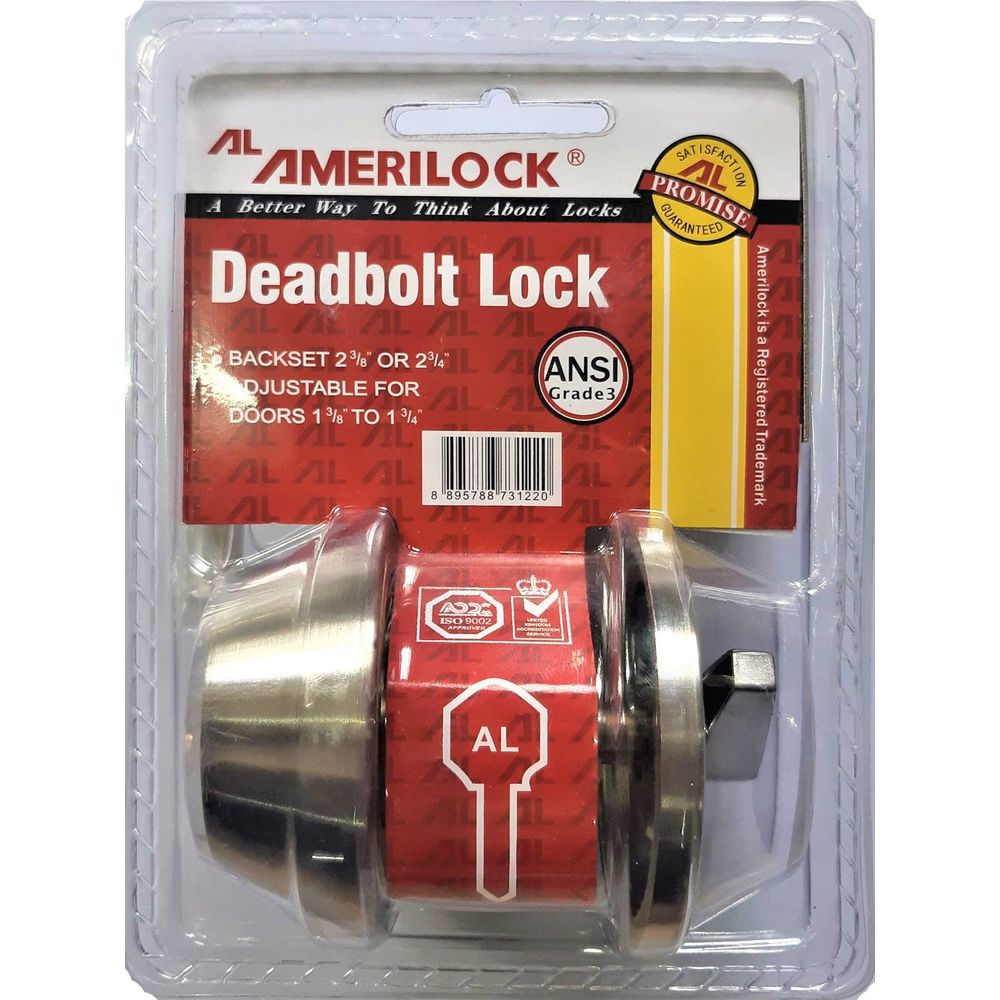 Amerilock AL D101 Single Cylinder Deadbolt Door Lock | Amerilock by KHM Megatools Corp.