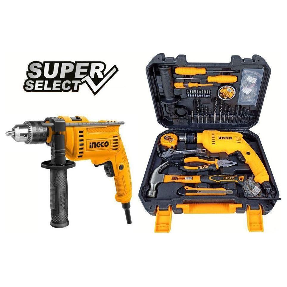 Ingco HKTHP11151 Impact Drill with 115 PCS Tool Set 680W (SS) - KHM Megatools Corp. Main image