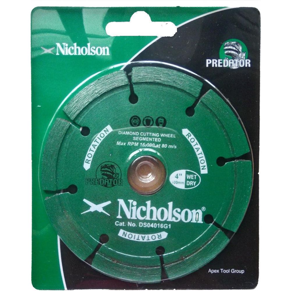 Nicholson Diamond Cut off Wheel | Nicholson by KHM Megatools Corp.