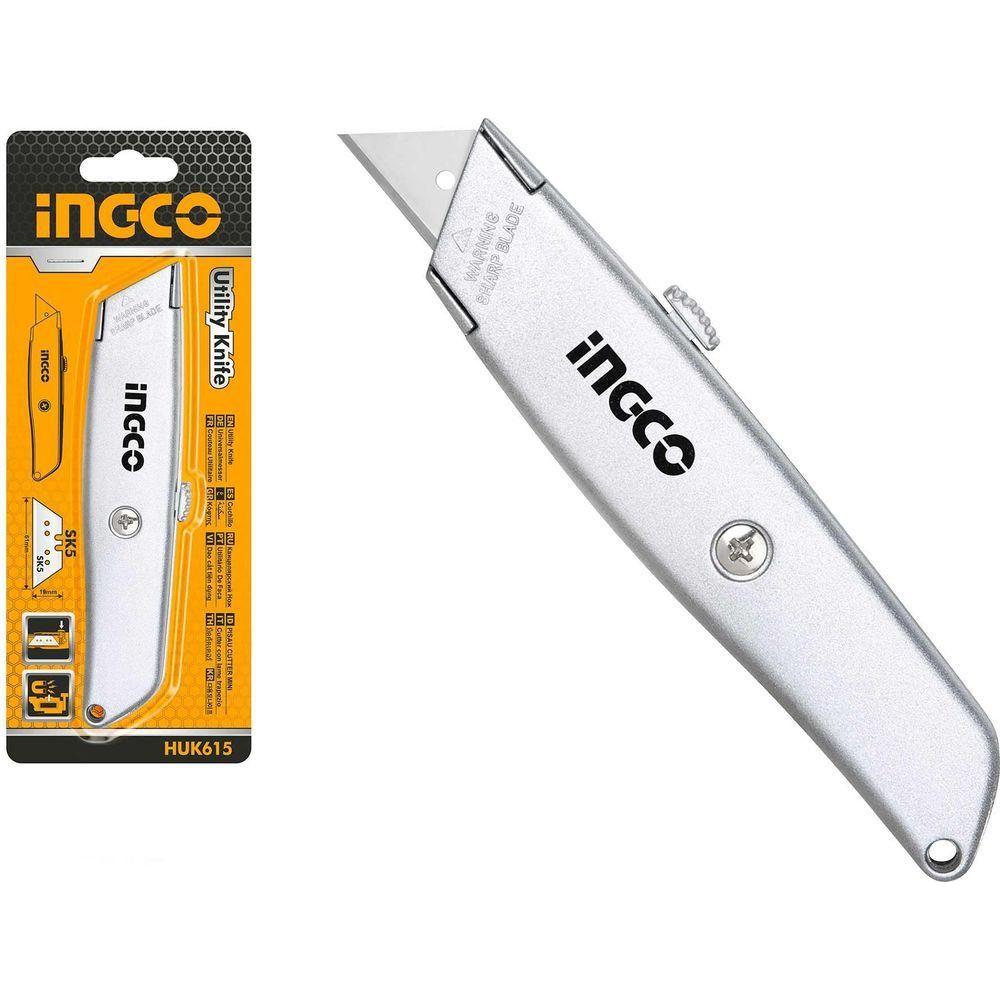 Ingco HUK615 Utility Cutter Knife