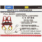 OSK TE5124 Full Body Safety Harness with Lanyard with Big Hook - KHM Megatools Corp.