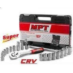 MPT MHG03001 Socket 22pcs Set 1/2 Drive - KHM Megatools Corp.