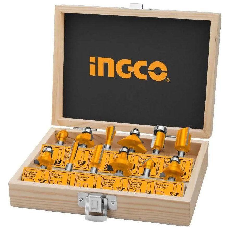 Ingco Pencil Router Ingco AKRT12121 12pcs Router Bit Set 1/2
