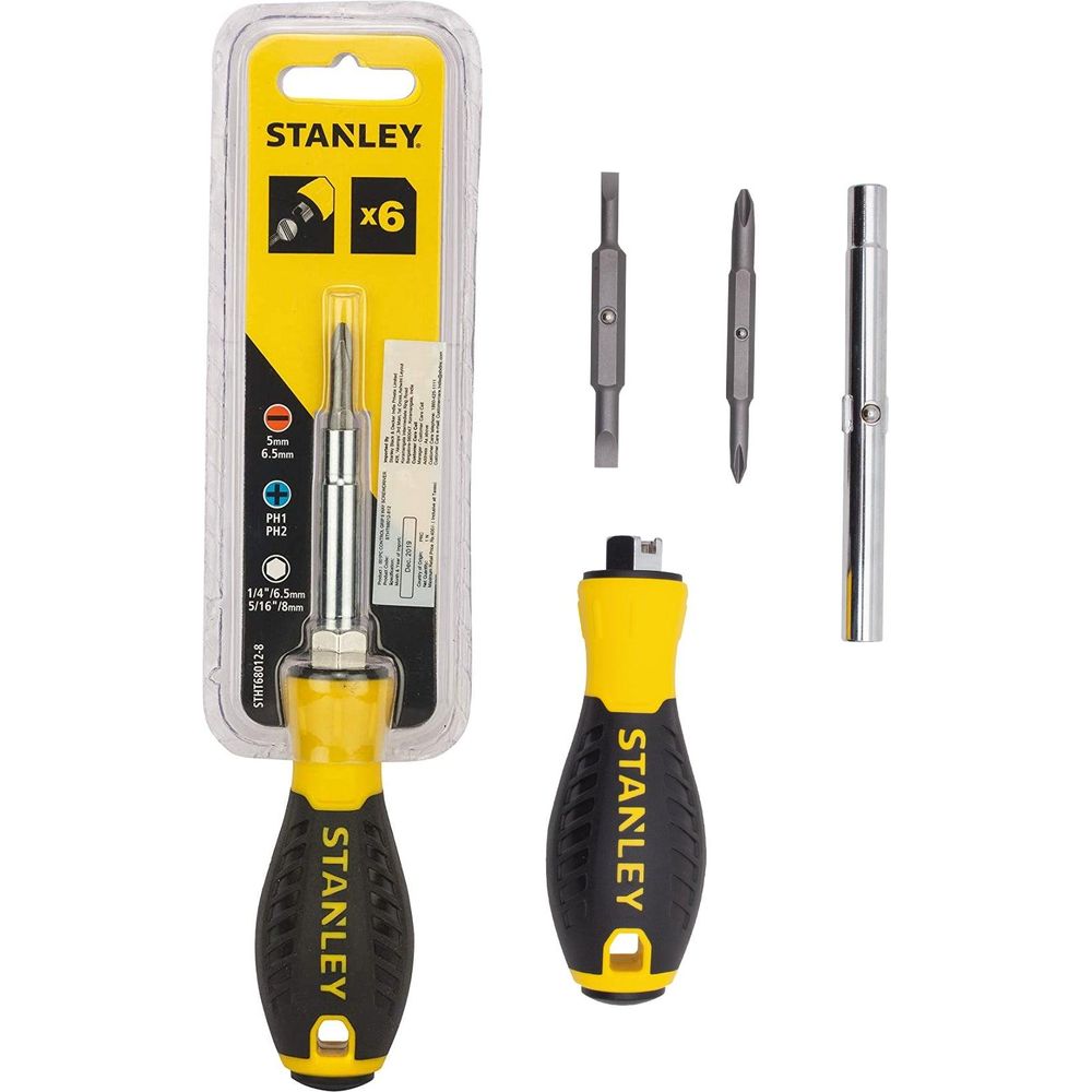 Stanley 68-012 6-Way Screwdriver | Stanley by KHM Megatools Corp.