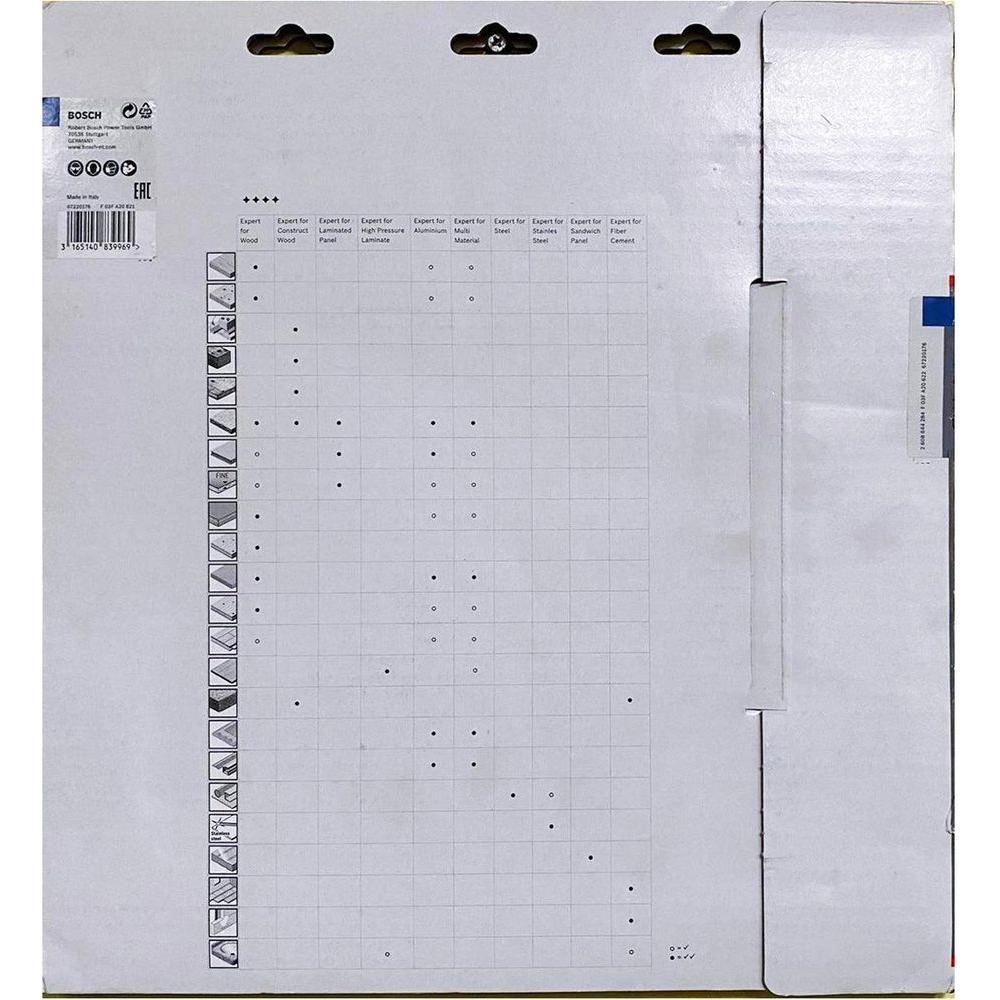 Bosch Circular Saw Blade 12" x 80T Expert for Stainless Steel (Italy) [2608644284] Secondary image