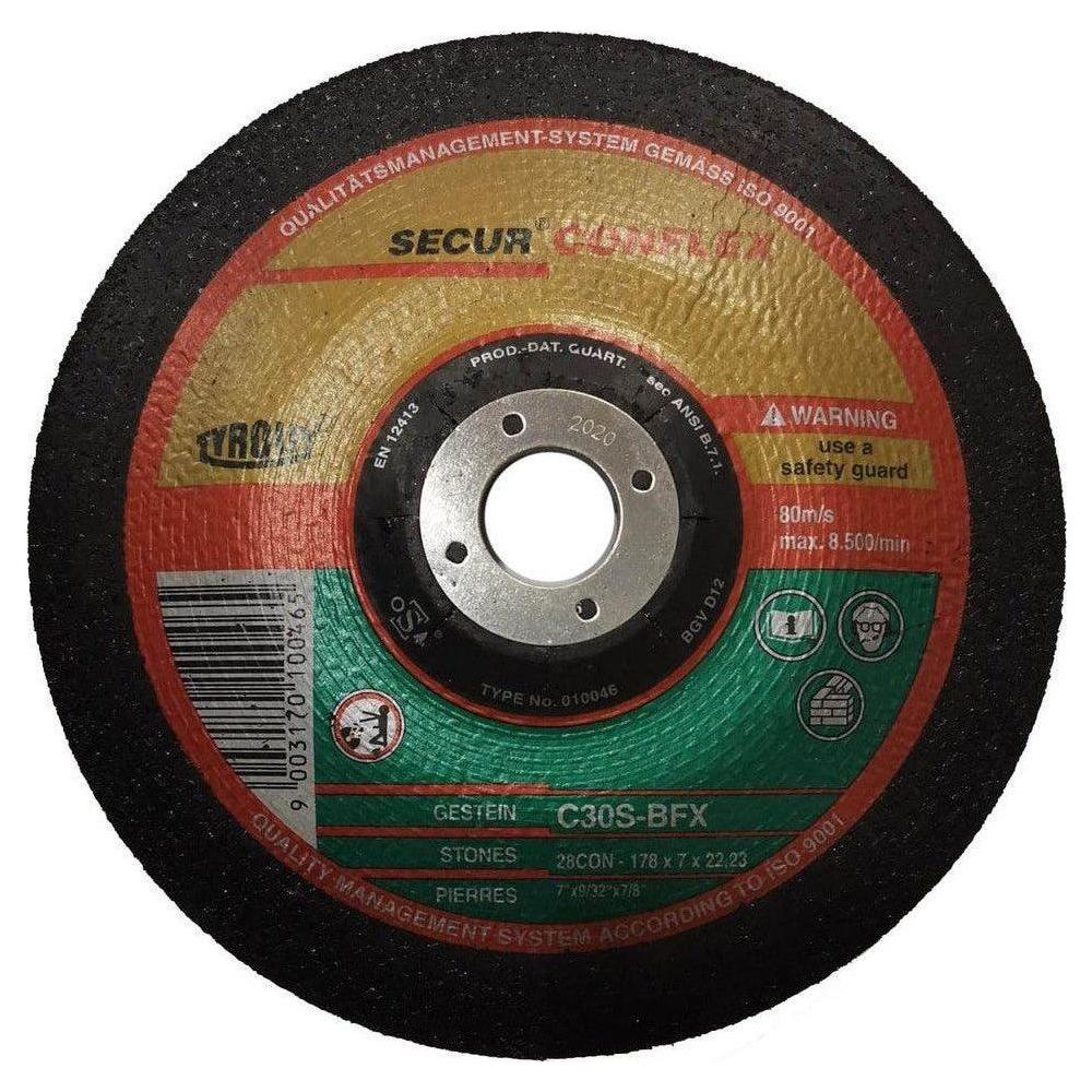 Tyrolit C30S-BFX Conical Grinding Wheel 7" [Standard] | Tyrolit by KHM Megatools Corp. Main image