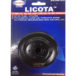 Licota 3/8" DR. Cup Type Oil Filter Wrench