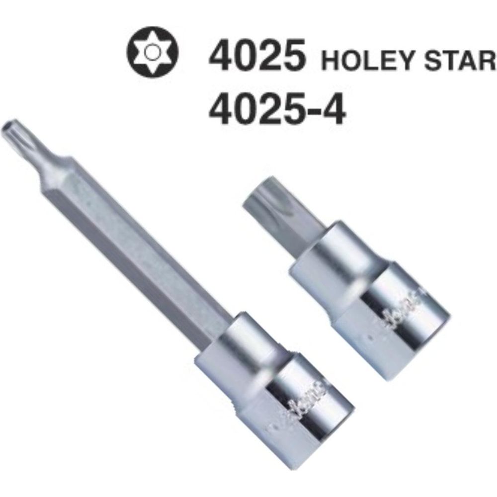 Hans 4025 -TH 1/2" Drive Torx Bit Holey Socket Wrench (Tamperproof) [Loose] - KHM Megatools Corp.