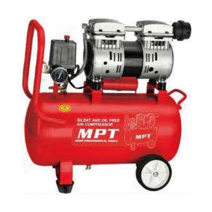 MPT MAC80243S 1HP Silent / Oil Free Air Compressor 80L