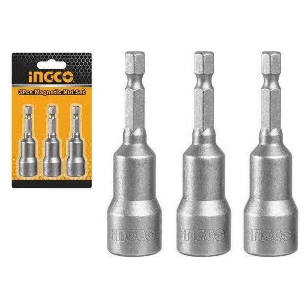 Ingco AMN1231 Magnetic Nut Set 3pcs/Set - KHM Megatools Corp.