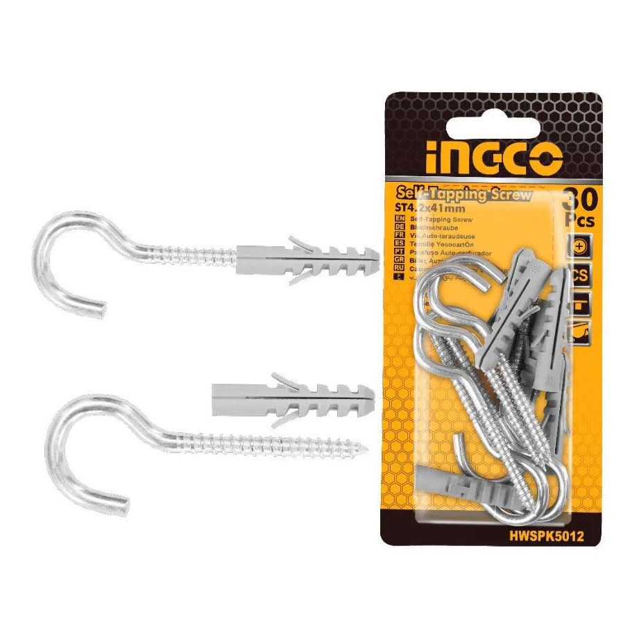 Ingco Screw Plug Sets w/ Hook (Tox) - KHM Megatools Corp.